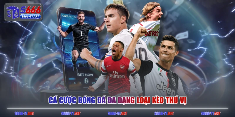 Cá cược bóng đá đa dạng loại kèo thú vị